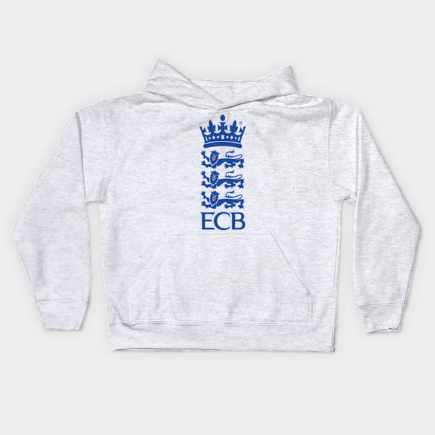 England cricket board Kids Hoodie by zachbrayan